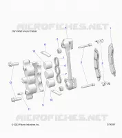 BRAKES, BREMSZANGE VORNE