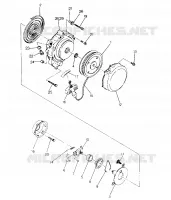 RÜCKZUG ANLASSER ASSEMBLY 250 4x4 / W928127 (4922872287D005)