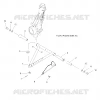 SUSPENSION, A-ARM and STREBE MOUNTING