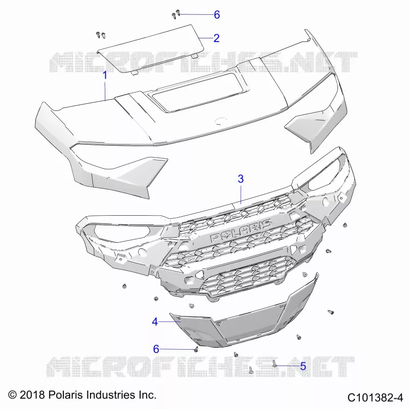 HAUBE AND FRONT FASCIA