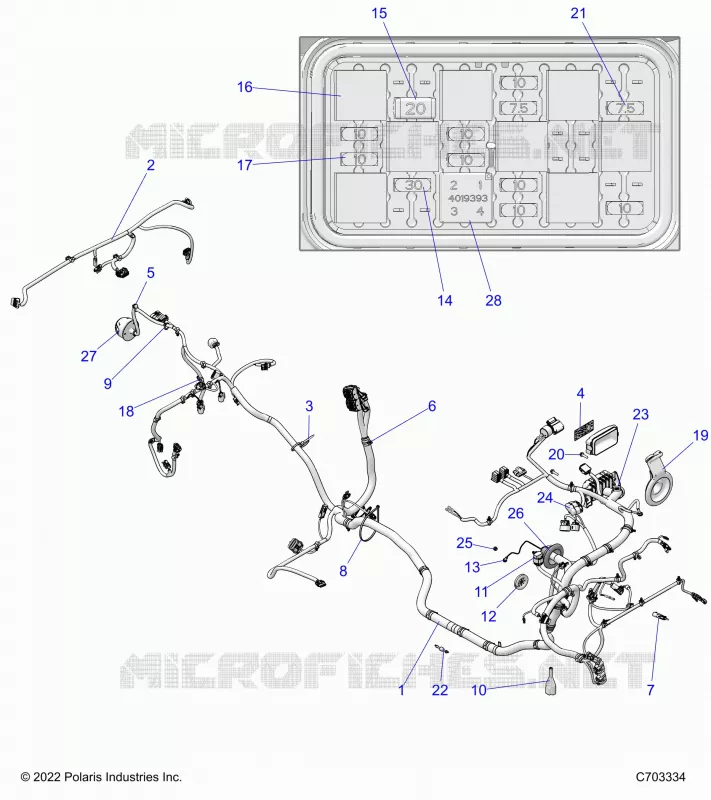 ELEKTRIC, WIRE HARNESS