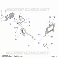 ELEKTRIC, HORN AND LICENSE PLATE BRACKET