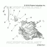 DRIVE TRAIN, MAIN GEARCASE MOUNTING