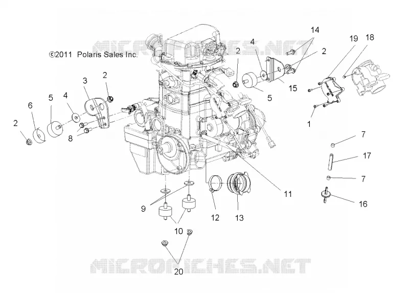 MOTOR, MOUNTING