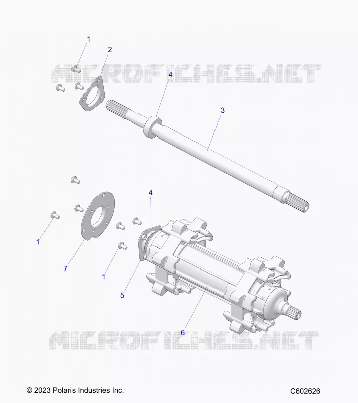 DRIVE TRAIN, JACKSHAFT AND ANTRIEBSWELLE