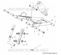 FRONT Drehmomentarm