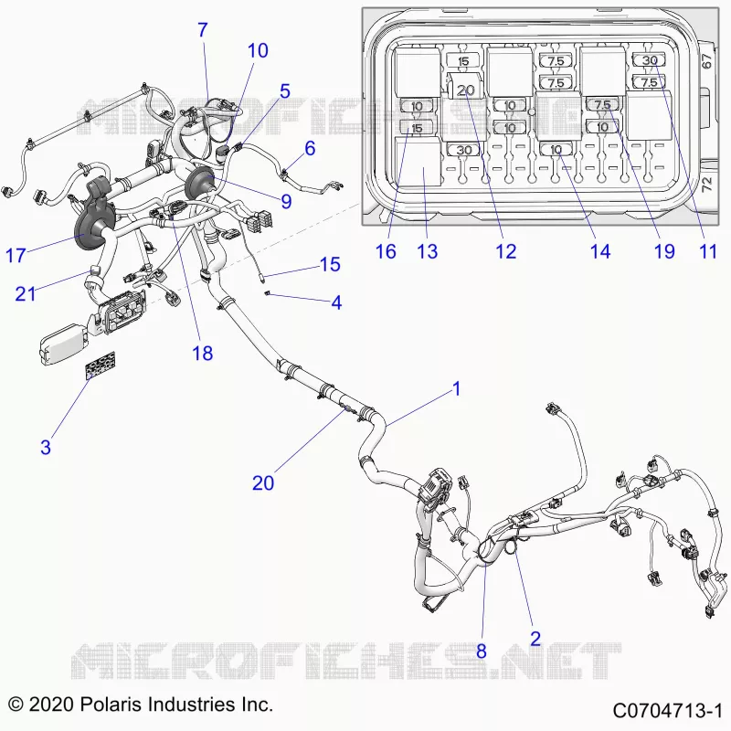 ELEKTRIC, WIRE HARNESS
