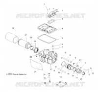 MOTOR, LUFTEINLASS SYSTEM