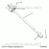 DRIVE TRAIN, FRONT KARDANWELLE