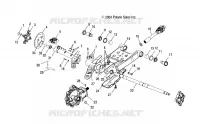 SWING ARM/REAR/GETRIEBEGEHÄUSE MOUNTING