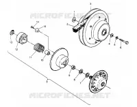 angetriebene Kupplungs ASSEMBLY Trail Blazer W947221 (4926832683B010)