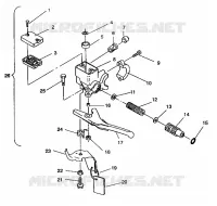 Hauptzylinderanordnung SPORT SKS E940243 (49273627360015)