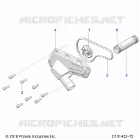 MOTOR, WATERPUMP IMPELLER AND COVER