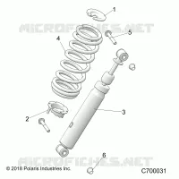 FRONT SUSPENSION SHOCK MOUNTING