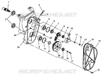 Kettenkasten ASSEMBLY 600 XCR 0941667 (4927092709018A)