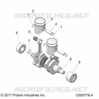 ENGINE, PISTON &amp; CRANKSHAFT