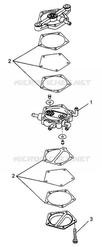 BENZINPUMPE ULTRA TOURING 0975378 and EUROPEAN ULTRA TOURING E975378 (4938133813D002)