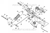 HINTER Drehmomentarm ULTRA 0976778 and EUROPEAN ULTRA E976778 (4938053805B011)