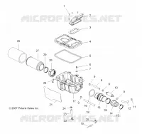 MOTOR, LUFTEINLASS SYSTEM