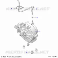 ANTRIEB, FRONT GEARCASE MOUNTING