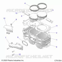 ZYLINDER AND PISTON