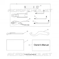 REFERENCES, TOOL KIT AND BEDIENUNGSANLEITUNG