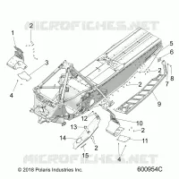 CHASSIS, CLUTCH GUARD/FOOTRESTS/RUNNING BOARDS