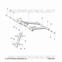 SUSPENSION, FRONT DREHMOMENTARM
