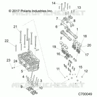 ENGINE, ZYLINDERKOPF AND VALVES