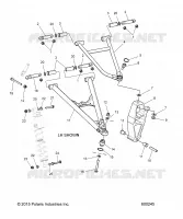 SUSPENSION, CONTROL ARMS, SPINDLE AND SCHOCK MNTG