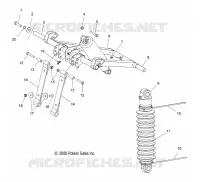 FRONT Drehmomentarm
