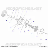 ANTRIEB, PRIMARY CLUTCH