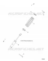 SUSPENSION, FRONT SHOCK MOUNTING