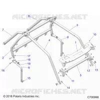 CHASSIS, CAB RAHMEN
