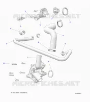 MOTOR, WATERPUMP AND BYPASS