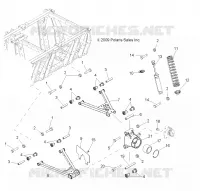 SUSPENSION, Querlenkern   STOSSDÄMPFERN and HINTEN DRIVE