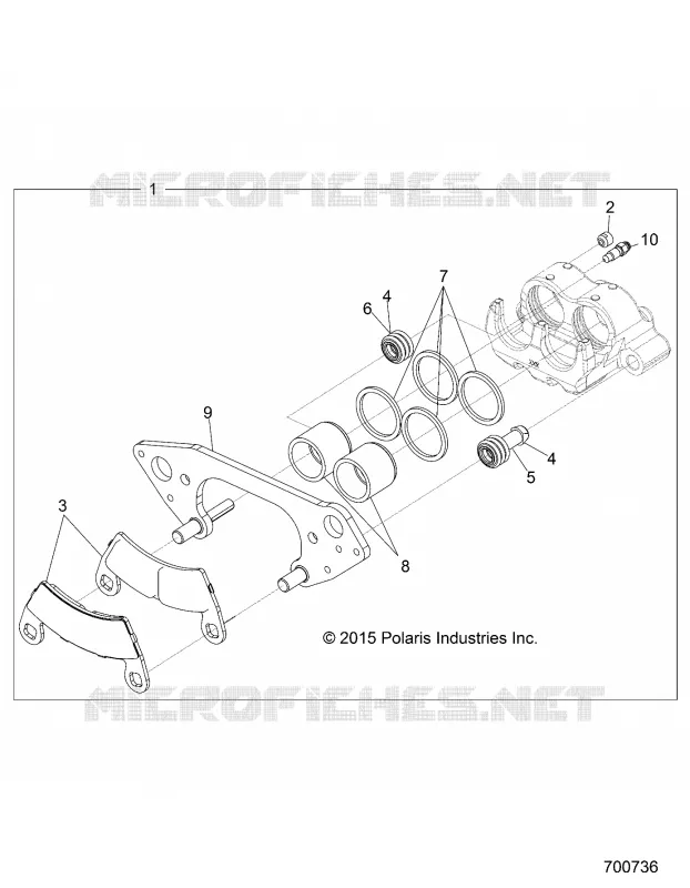 VORDERBREMSE CALIPER
