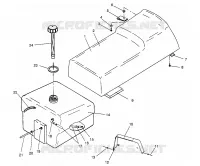 SITZ   GASBEHÄLTER ASSEMBLY WIDETRAK LX 0952064 and  EUROPEAN WIDETRAK LX E9 (4928942894A007)