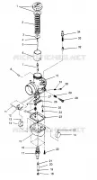 VERGASER 500 CARB 0962764, 500 CARB SKS 0962564,  EUROPEAN 500 CARB SKS E (4931873187D001)