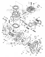 CRANKCASE AND ZYLINDER SPORTSMAN 4X4 W968040 (4935943594D001)