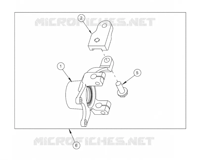 LENKUNG, KNUCKLE, RIGHT, 9.21 DISC