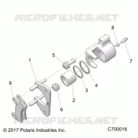 BRAKES, HINTERSATTELS