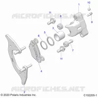 VORDERBREMSE CALIPER