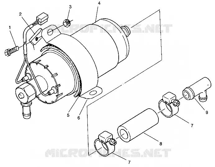 BENZINPUMPE RXL 0940768 and RXL TOURING 0940869 (4925062506044A)
