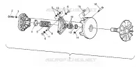 Antriebskupplung ASSEMBLY Trail Blazer W957221 (4930363036B011)