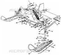 FRONT SUSPENSION AND SKI SPORT 0940443 AND SPORT SKS 0940243 (4925052505011A)
