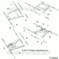 HINTERRADAUFHÃ„NGUNG CONTROL ARMS