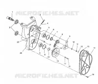 Kettenkasten ASSEMBLY 440 XCR / 0931760 (4923022302018A)