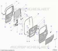 DOORS ASSEMBLY, FRONT