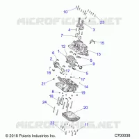 ENGINE, CRANKCASE AND KURBELWELLE